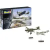 Image de Revell 03770 Messerschmitt Bf109E & Junkers Ju87B Stuka Maquette en plastique non construit/non peint à l'échelle 1:144
