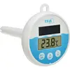 Image de TFA Dostmann Digitales Solar-Poolthermometer 30.1068.02 Zwembadthermometer Wit, Turquoise