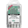 Image de Heller 24942 Glas- en keramiekborenset 5-delig 4 mm, 5 mm, 6 mm, 8 mm, 10 mm 1/4 (6.3 mm) 1 set(s)