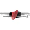 Image de Wiha Inbus Haakse schroevendraaierset 1.5 mm, 2 mm, 2.5 mm, 3 mm, 4 mm, 5 mm, 6 mm, 8 mm, 10 mm 9-delig