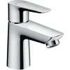 Image de hansgrohe Mitigeur lavabo Talis E, hauteur sous bec 80mm, robinet lavabo sans vidage, Chromé, 71702000