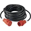 Image de AS Schwabe 60366 Stroom Verlengkabel 16 A Zwart 10.00 m H07RN-F 5G 1,5 mm²