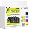 Image de Xvantage Inktcartridge vervangt HP 953XL, L0S70AE, F6U16AE, F6U17AE, F6U18AE Compatibel Combipack Zwart, Cyaan, Magenta, Geel 1747,4085 1747,4085