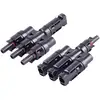 Image de BKL Electronic 2800015 PV4-adapterset 3/1 Zwart Inhoud: 2 stuk(s)