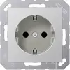 Image de Jung A1520AL Wandcontactdoos Inzetstuk 1-voudig Aluminium 1 stuk(s)