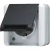Image de Jung 820W Wandcontactdoos Opbouwbehuizing 1-voudig Grijs 1 stuk(s)