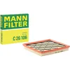 Image de MANN-FILTER C 26 106 Filtre à air - VÉHICULE DE TOURISME + UTILITAIRES