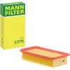 Image de MANN-FILTER C 2775 Filtre à air - VÉHICULE DE TOURISME + UTILITAIRES