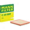 Image de MANN-FILTER C 35 009 Filtre à air - pour Véhicule de tourisme + utilitaires