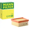 Image de MANN-FILTER C 17 006 Filtre à air - VÉHICULE DE TOURISME + UTILITAIRES