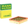 Image de MANN-FILTER C 25 008/1 Filtre à air - VÉHICULE DE TOURISME + UTILITAIRES