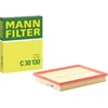 Image de MANN-FILTER C 30 130 Filtre à air - VÉHICULE DE TOURISME + UTILITAIRES