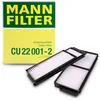 Image de MANN-FILTER CU 22 001-2 Filtre à air de cabine - VÉHICULE DE TOURISME + UTILITAIRES