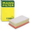 Image de MANN-FILTER C 2485/1 Filtre à air - VÉHICULE DE TOURISME + UTILITAIRES