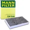 Image de MANN-FILTER CUK 3540 Filtre à air de cabine - VÉHICULE DE TOURISME + UTILITAIRES