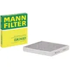 Image de MANN-FILTER Filtre à air intérieur charbon actif CUK 24 021