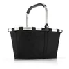 Image de reisenthel sac de transport reisenthel - Panier de courses robuste avec beaucoup d'espace de rangement et une poche intérieure pratique - Design élégant et hydrofuge, Noir, 48 X 28, Bagage cabine