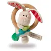 Image de Nici Anneau De Préhension En Bois Lapin Tilli Avec Hochet Cloche