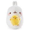 Image de Nici Peluche Toute Douce Molang Avec Piu Piu Dans Une Boîte Cadeau Teddy 24 Cm