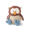 Image de NICI Peluche hibou Oscar 35cm marron avec tête rotative - Peluche douce, mignonne peluche à câliner, pour jouer, pour enfants et adultes, une excellente idée de cadeau