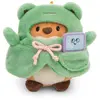 Image de Nici Définir Fox Geeks Avec Jeu Vidéo Et Costume De Grenouille Dans La Boîte Cadeau Teddy 8.5x6.5x10 Cm 8 Cm