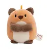 Image de Nici Renard Geeks Rouge Sur Carte D'en-tête Peluche 5 Cm