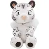 Image de Nici Léopard Des Neiges Eleni Boule De Neige Peluche 35 Cm