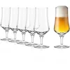 Image de Stölzle Lausitz Verres à Bière 6x 400 ml   Verres Élégants en Cristal Sans Plomb pour Pils et Autres Bières   Bocks Tulipe Raffinés   Lavables au Lave-Vaisselle   Qualité Allemande Durable