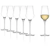 Image de Stölzle Lausitz Lot de 6 flûtes à champagne élégantes en cristal de qualité supérieure - Pour apéritif, prosecco - Extravagantes