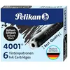 Image de Pelikan Cartouches D'encre 154315 Black 6 Unités