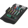 Image de Wera Kraftform Kompakt 100 05057460001 Bitset 52-delig Plat, Kruiskop Pozidriv, Kruiskop Phillips, Binnen-Torx, Inbus Bitset