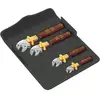 Image de Wera 05020170001 Joker VDE 4 Set 1 Zelfaanpassende steeksleutel 4-delig Sleutelbreedte (metrisch) 7 - 19 mm Sleutelbreedte (inch) 1/4 - 3/4