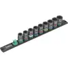 Image de Wera C Impaktor 05005490001 Dopsleutelset Inch 1/2 9-delig