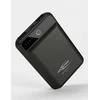 Image de ANSMANN Mini batterie externe 10 000 mAh et sortie 2,1 A   Petite batterie externe avec 2 ports USB & indicateur d'état LED   Chargeur pour smartphones, écouteurs sans fil, tablettes, Kindle, etc.
