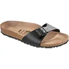 Image de Birkenstock Madrid Onyx Birko-Flor-Ice Pearl, Noir Vernis Noir, 43 EU Étroit