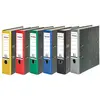 Image de Falken Ordner Falken 80mm DIN A4 Werkstoff: Pappe DIN A4 Rugbreedte: 80 mm Zwart Wolken 2 beugels 80024136