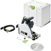 Image de Festool TS 60 KEBQ-Plus Invalzaag Zaagdiepte 90° (max.) 60 mm Brushless 1500 W