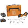 Image de Fein Multimaster AMM 700 1.7 Q Autoglas AS 71293762000 Multifunctioneel accugereedschap Incl. accu, Incl. 2 accus, Incl. lader, Incl. accessoires, Incl. koffer