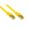Image de Good Connections Câble patch Ethernet LAN RJ45 avec câble brut de catégorie 7 et protection des nez d'encliquetage RNS, S/FTP, PiMF, sans halogène, 500 MHz, OFC, compatible 10 Gigabit (réseaux