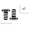 Image de Schaeffler LUK Visserie, volant moteur pour MITSUBISHI: L200 & FIAT: Fullback (Ref: 411 0250 10)