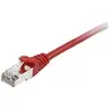 Image de Equip 605520 RJ45 Netwerkkabel, patchkabel CAT 6 S/FTP 1.00 m Rood Vergulde steekcontacten 1 stuk(s)
