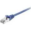Image de Equip 605630 RJ45 Netwerkkabel, patchkabel CAT 6 S/FTP 1.00 m Blauw Vergulde steekcontacten 1 stuk(s)
