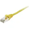 Image de Equip 605561 RJ45 Netwerkkabel, patchkabel CAT 6 S/FTP 2.00 m Geel Vergulde steekcontacten 1 stuk(s)
