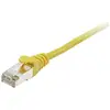 Image de Equip 605566 RJ45 Netwerkkabel, patchkabel CAT 6 S/FTP 10.00 m Geel Vergulde steekcontacten 1 stuk(s)