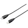 Image de Equip 128861 USB-kabel USB-A stekker, USB-B stekker 3.00 m Zwart