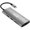 Image de Equip USB-C to 9 in 1 Multifunctional Adapte USB-C dockingstation
