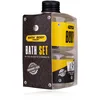 Image de Accentra Kit de bain Bath + Body Toolkit dans un emballage cadeau, avec 2 gels douche de 140 ml, parfum bois de santal et musc   Gel de bain et douche pour homme