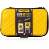 Image de Accentra BATH + BODY TOOLKIT Coffret cadeau pour homme, dans un étui rigide, ensemble de bain et de douche avec bois de santal et musc, avec gel douche 100 ml et gommage à main 50 ml, kit de voyage