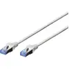 Image de Digitus DK-1531-100 RJ45 Netwerkkabel, patchkabel CAT 5e SF/UTP 10.00 m Grijs 1 stuk(s)