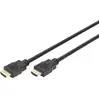 Image de Digitus AK-330107-010-S HDMI-kabel HDMI Aansluitkabel HDMI-A-stekker, HDMI-A-stekker 1.00 m Zwart 4K UHD, Audio Return Channel (ARC), Vergulde steekcontacten